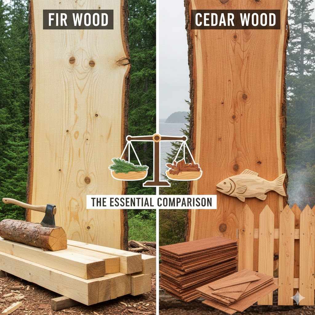 Fir Wood vs Cedar