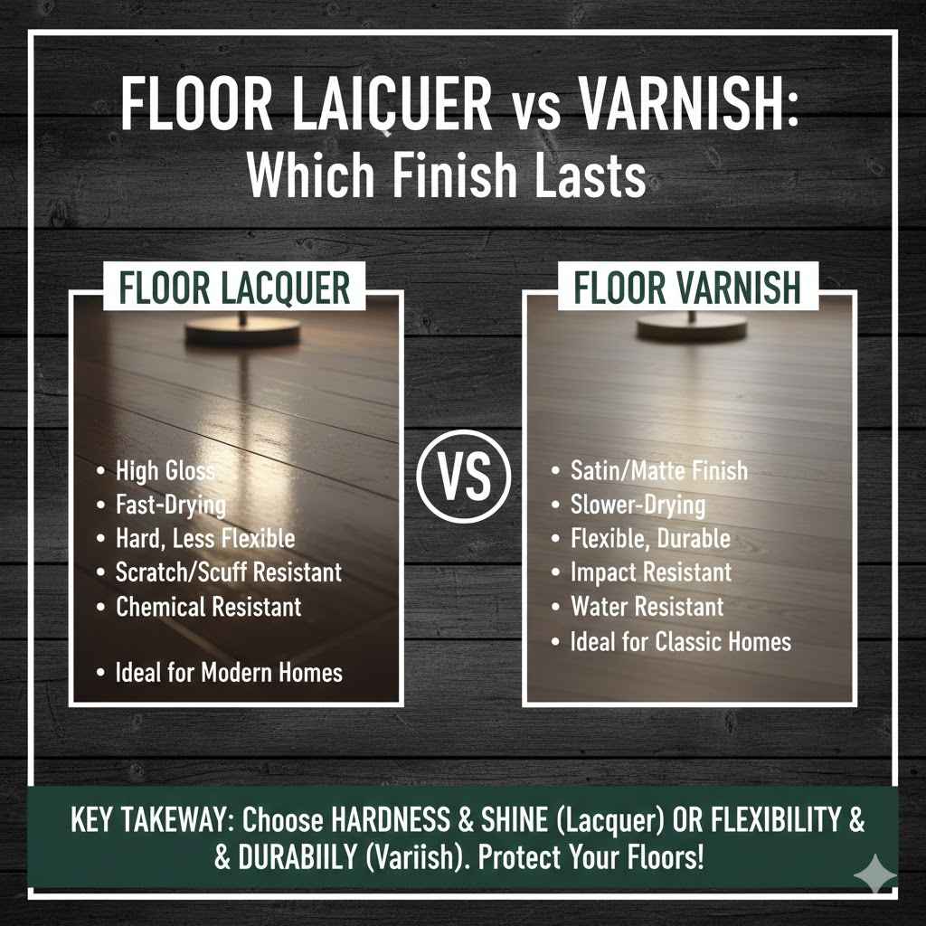Floor Lacquer vs Varnish Which Finish Lasts