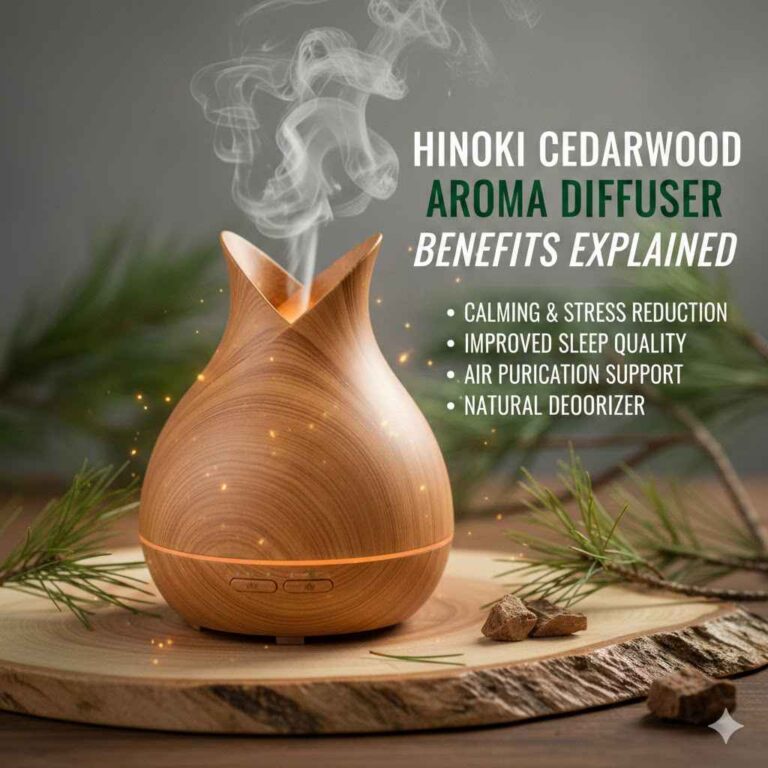 Hinoki Cedar Wood Aroma Diffuser Benefits Explained