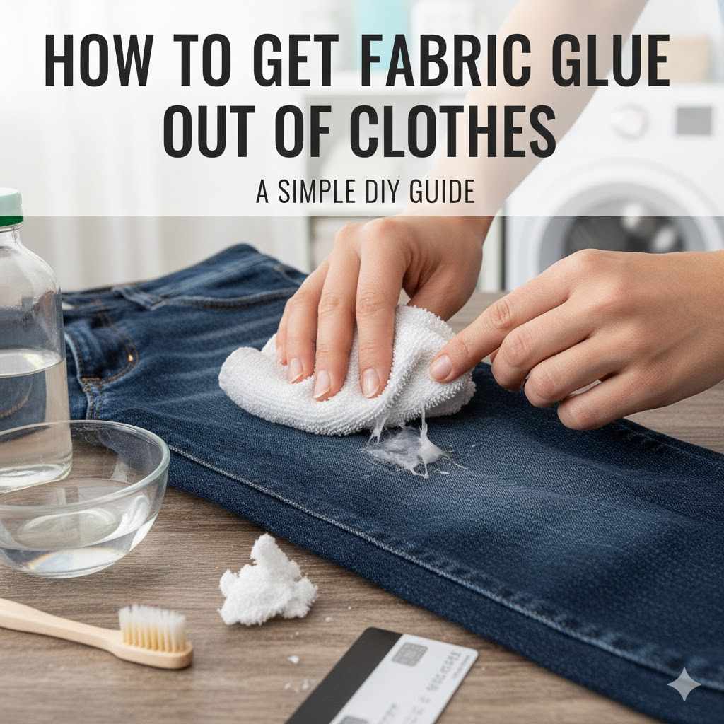 How Do You Get Fabric Glue Out Of Clothes