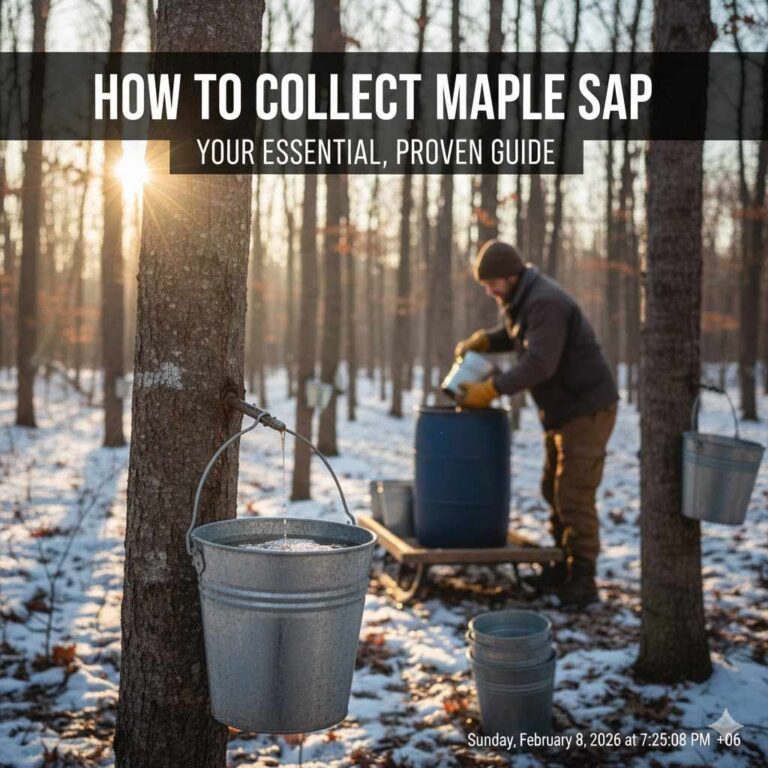 How To Collect Maple Sap