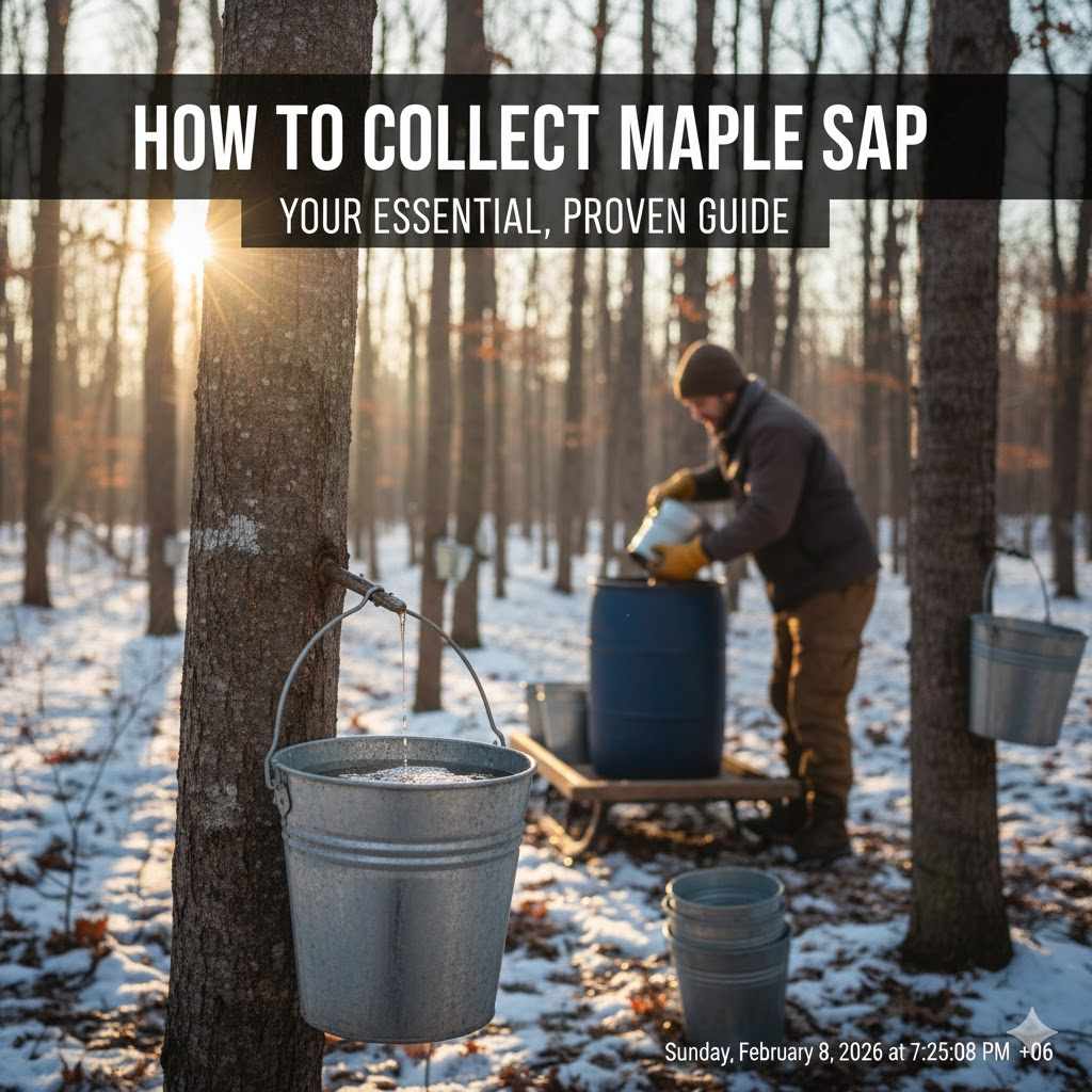 How To Collect Maple Sap