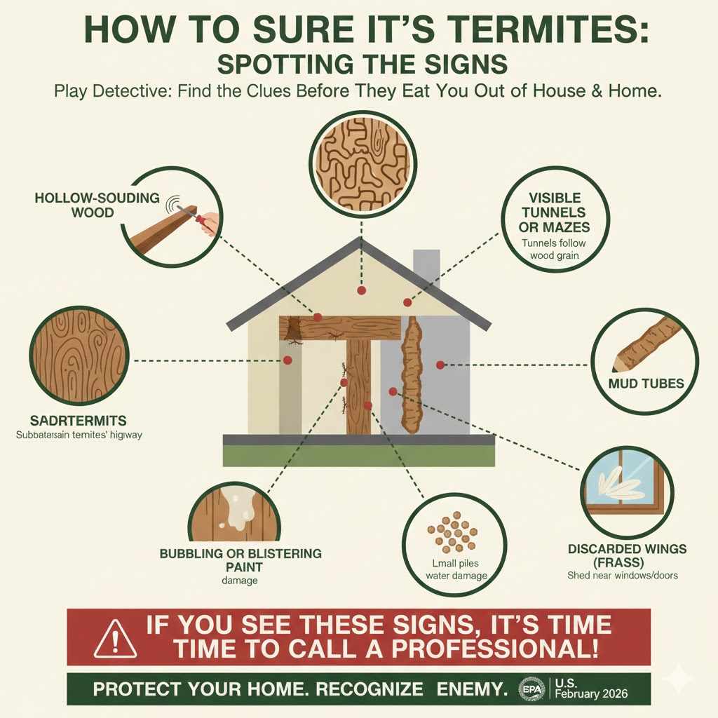 How to Be Sure It’s Termites
