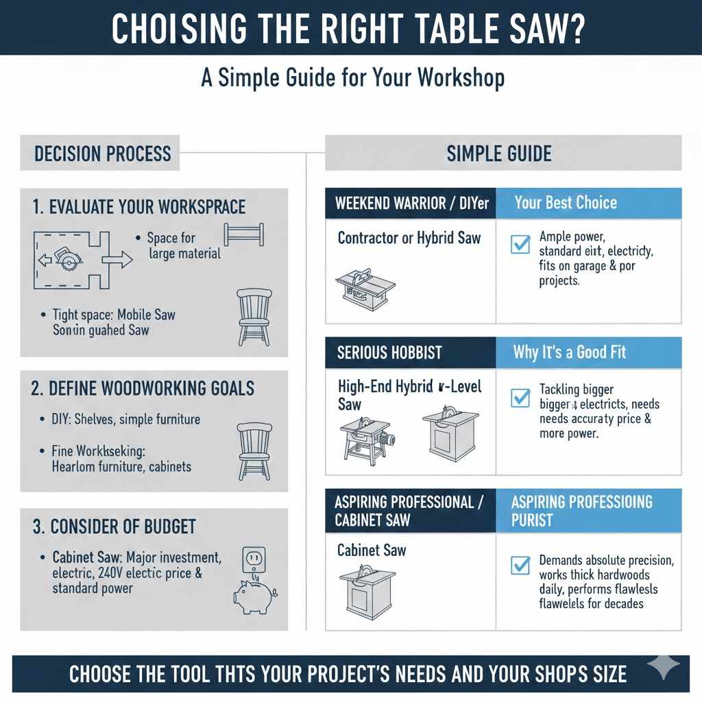 How to Choose the Right Saw for Your Workshop