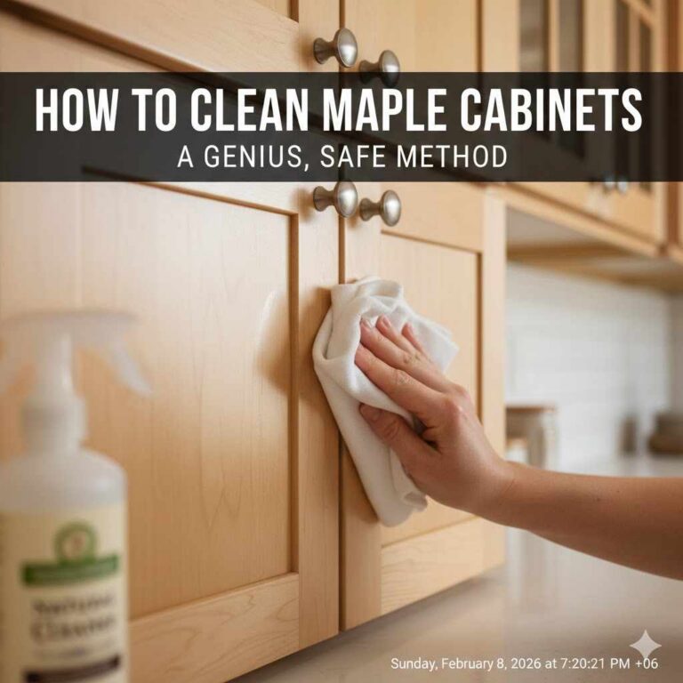 How to Clean Maple Cabinets