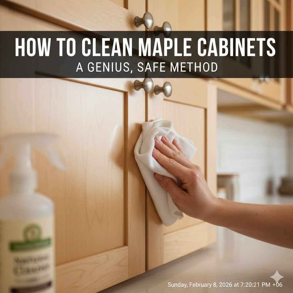 How to Clean Maple Cabinets