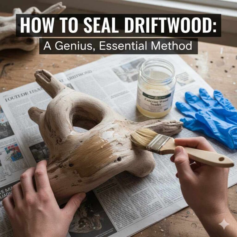 How to Seal Driftwood