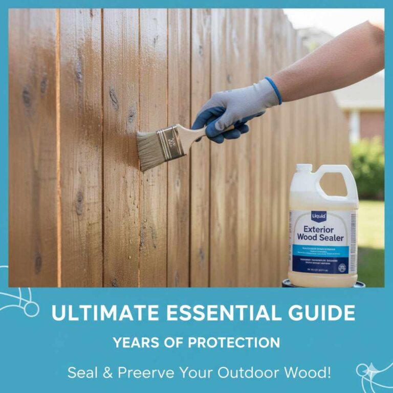 How to Seal Exterior Wood