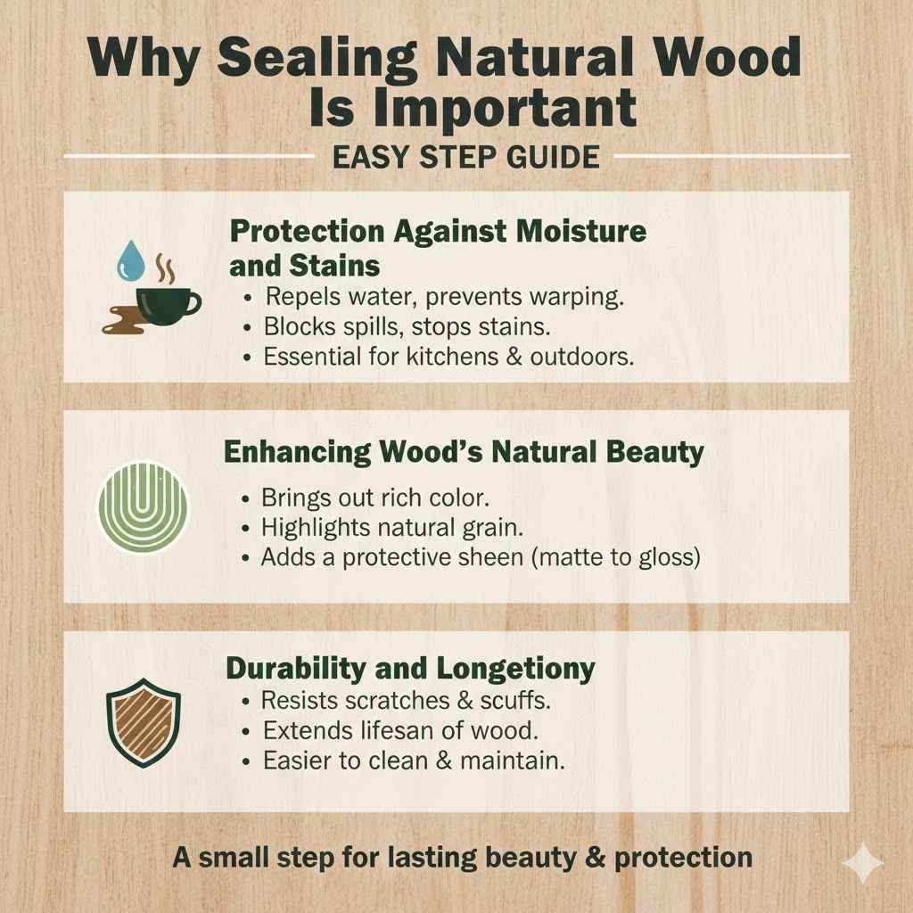 Why Sealing Natural Wood Is Important
