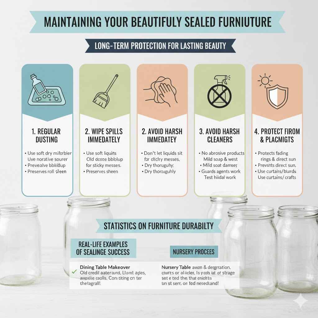 How to Maintain Your Sealed Furniture for Long-Term Protection