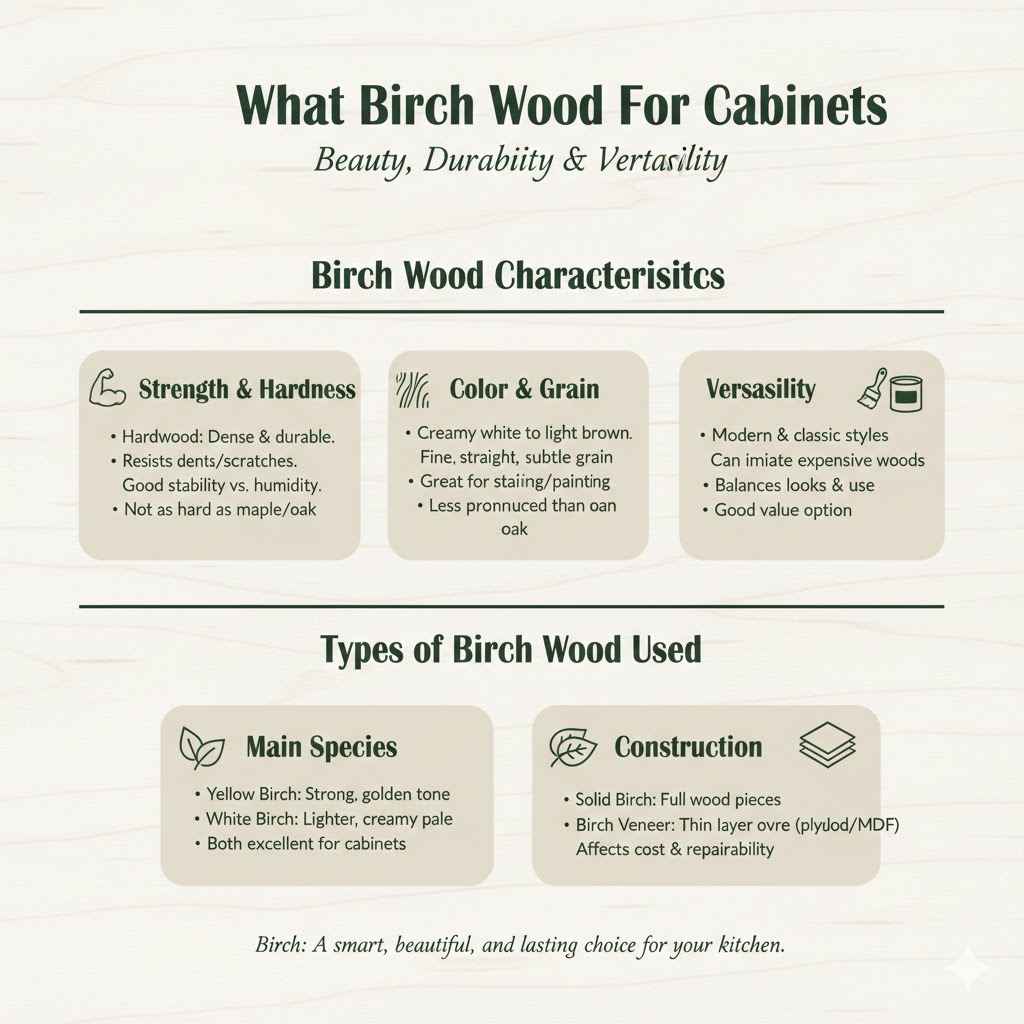 What Is Birch Wood For Cabinets