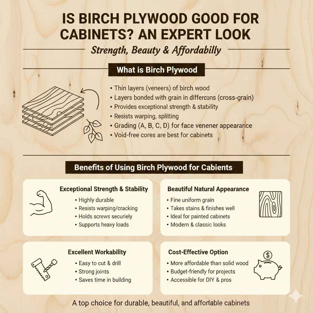 Is Birch Plywood Good for Cabinets An Expert Look