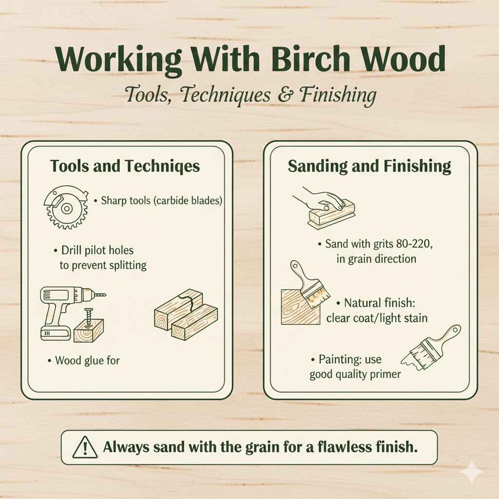 Working With Birch Wood