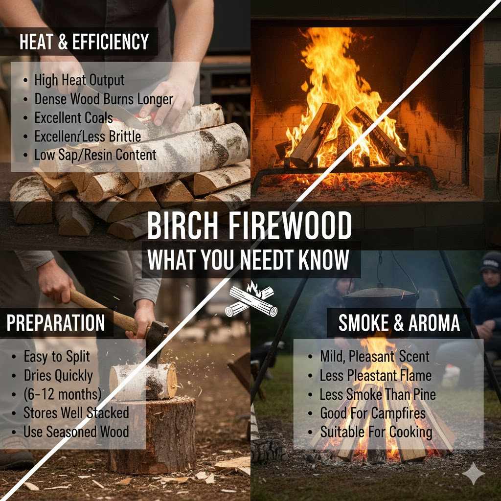 Is Birch Wood Good for Burning What You Need