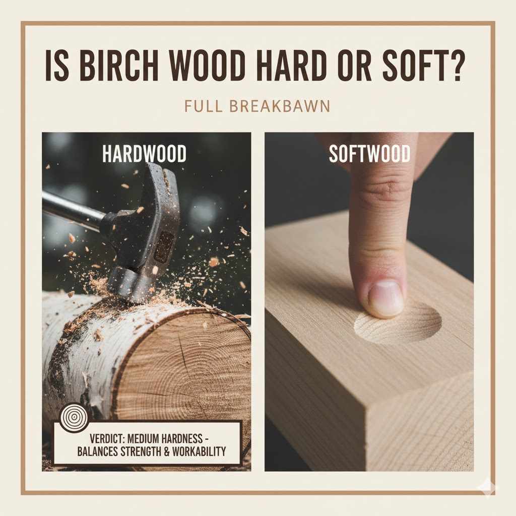 Is Birch Wood Hard or Soft Full Breakdown