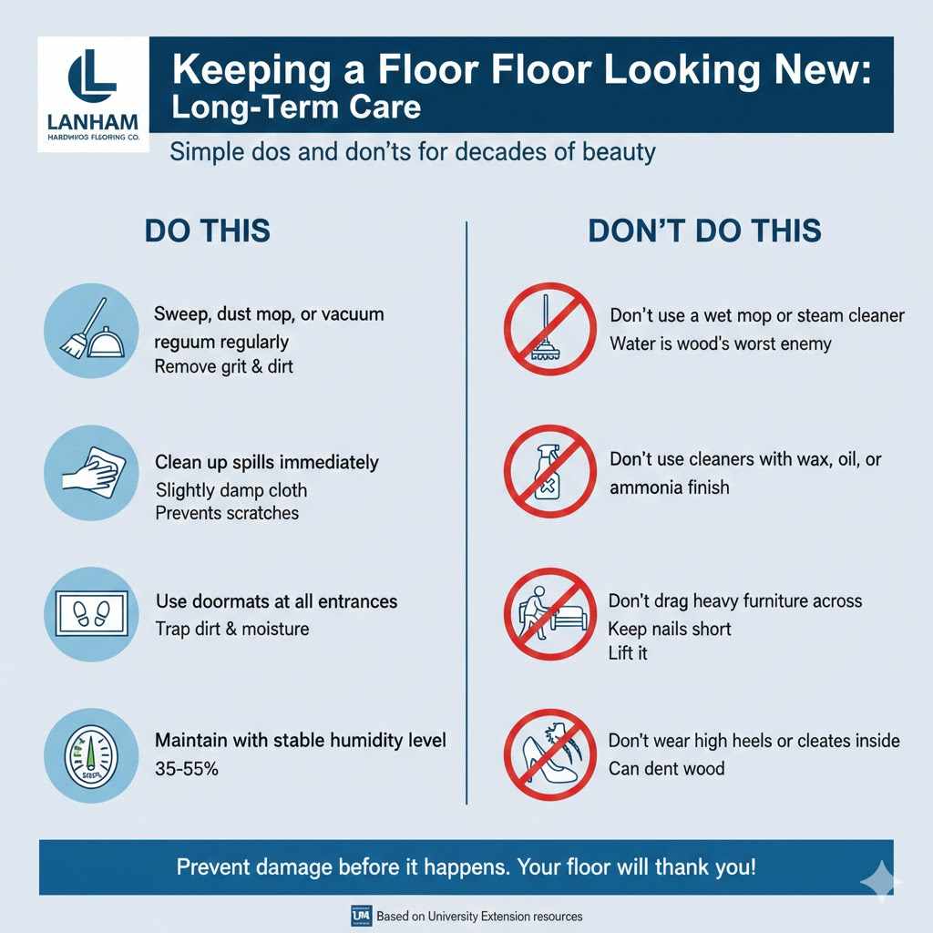 Keeping Your Floor Looking New