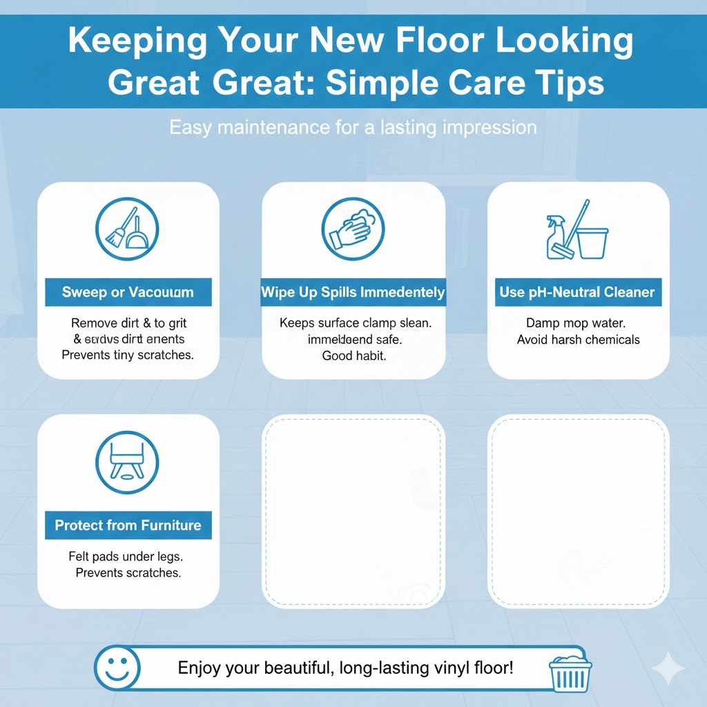 Keeping Your New Floor Looking Great