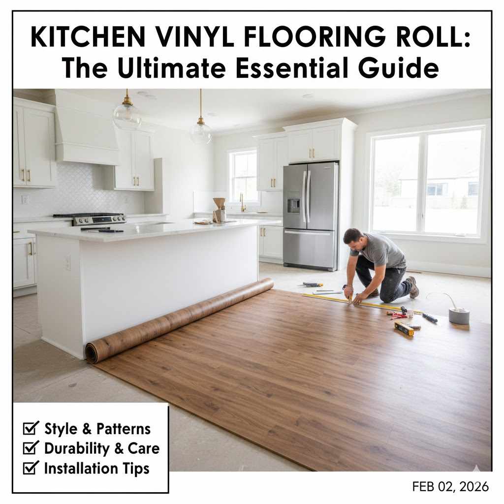 Kitchen Vinyl Flooring Roll