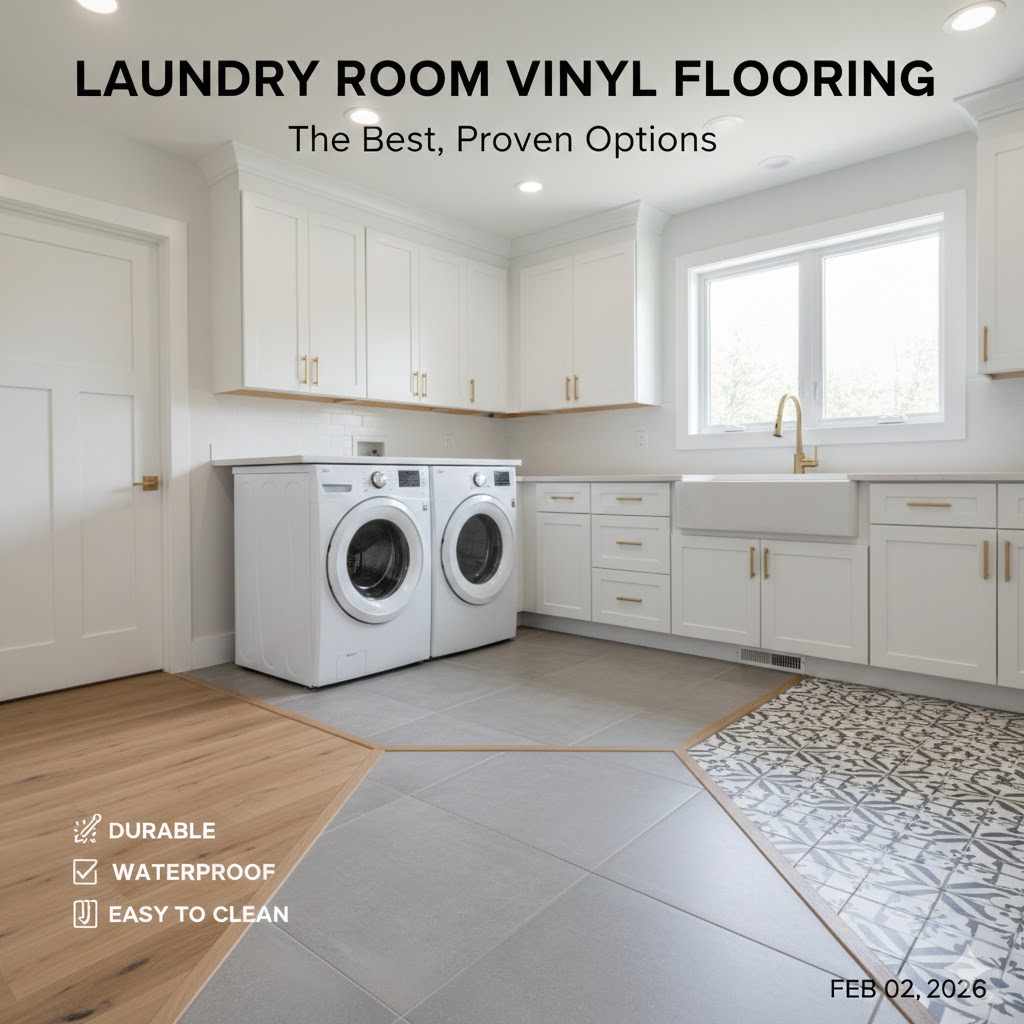 Laundry Room Vinyl Flooring