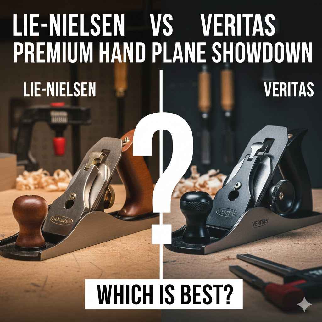 Lie-Nielsen vs Veritas Premium Hand Plane Showdown