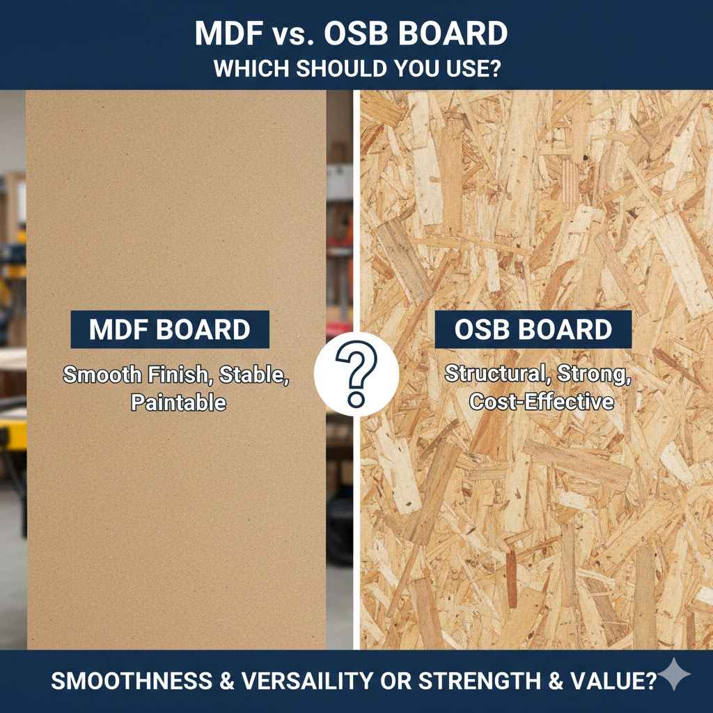 MDF vs OSB Board
