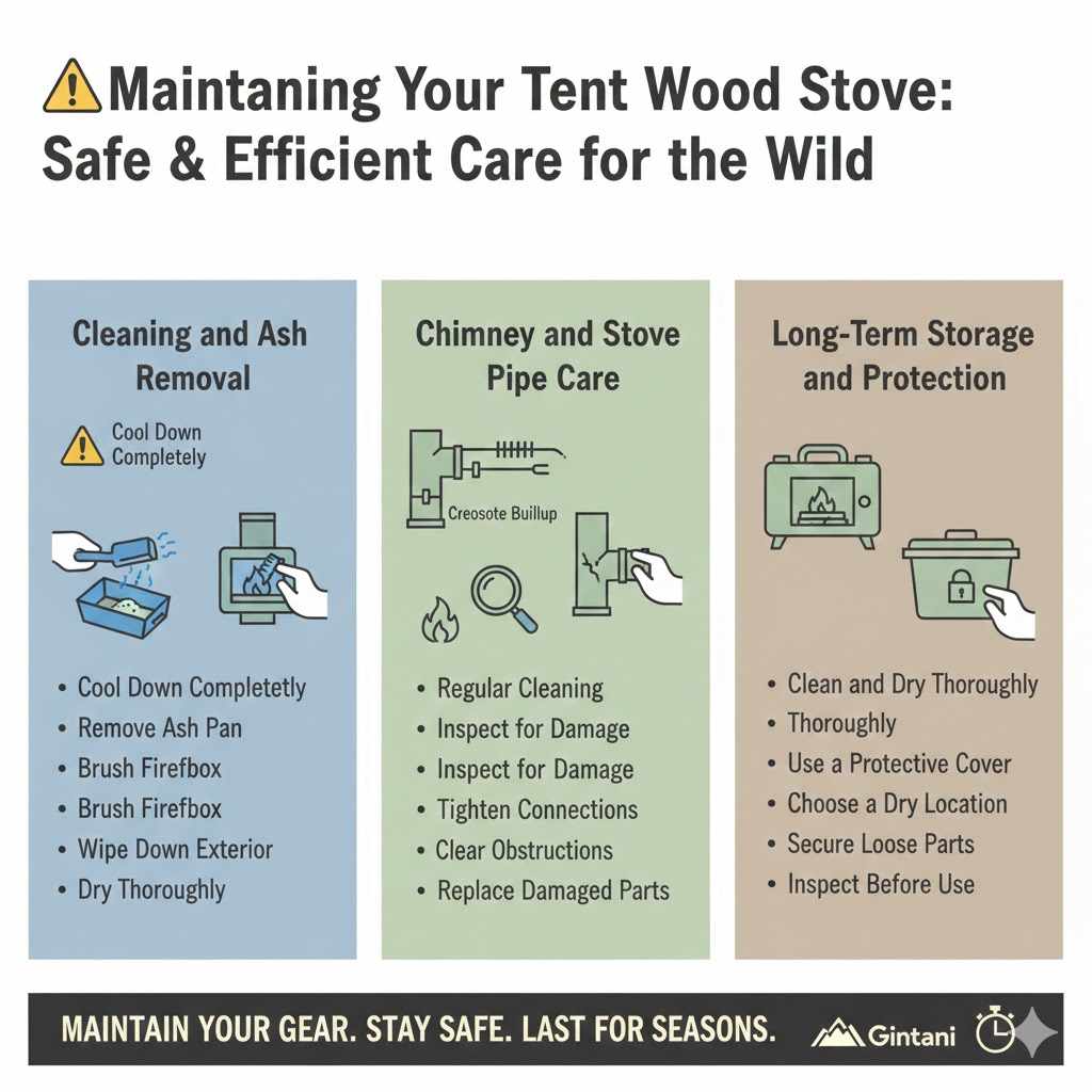 Maintaining Your Tent Wood Stove
