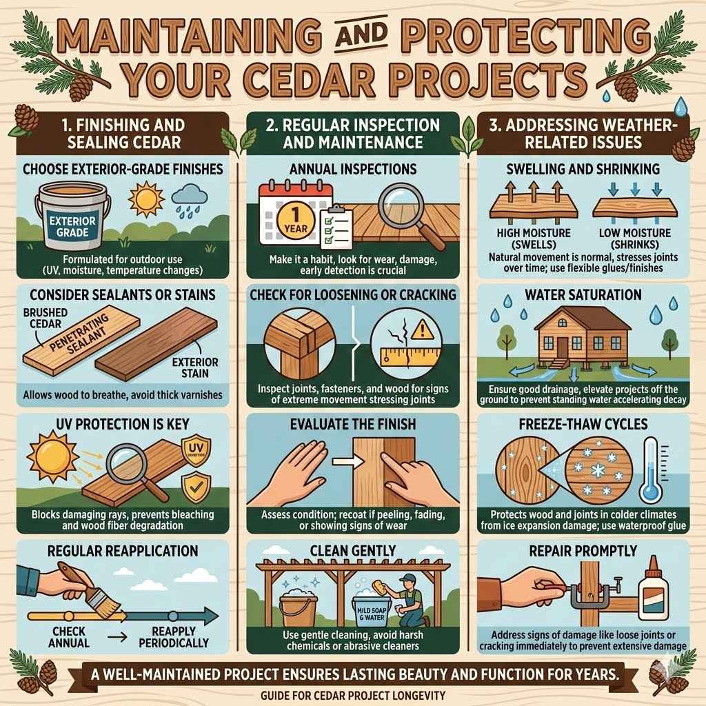 Maintaining and Protecting Your Cedar Projects