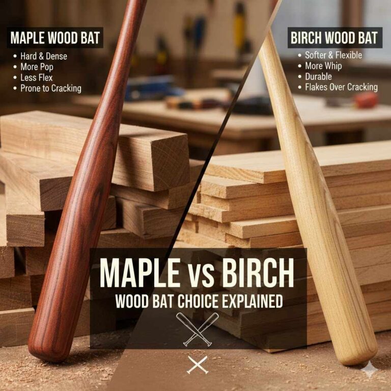 Maple vs Birch Wood Bat Choice Explained