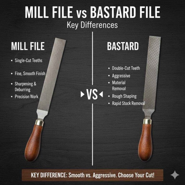Mill File vs Bastard File Key Differences