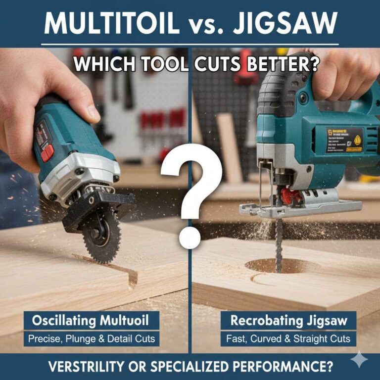 Multitool vs Jigsaw