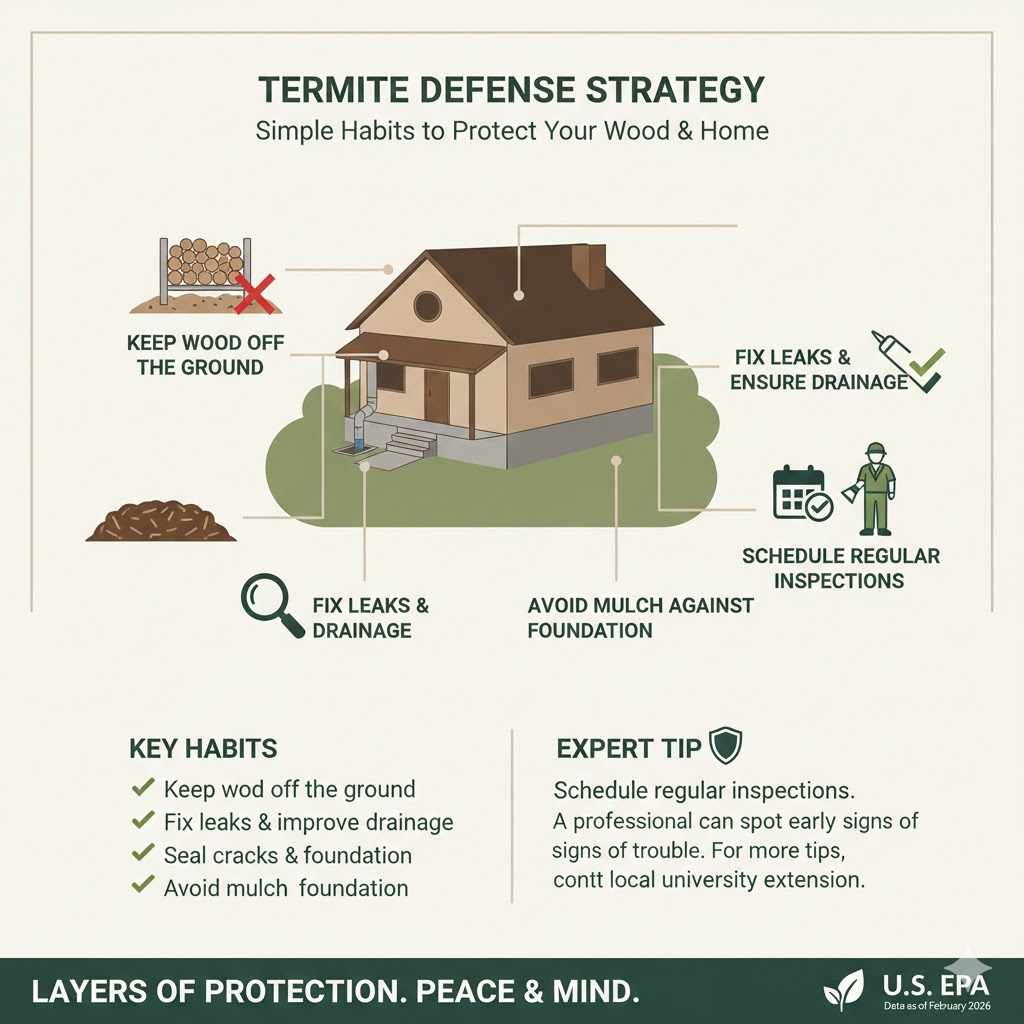 Other Tips to Keep Termites Away From Your Wood
