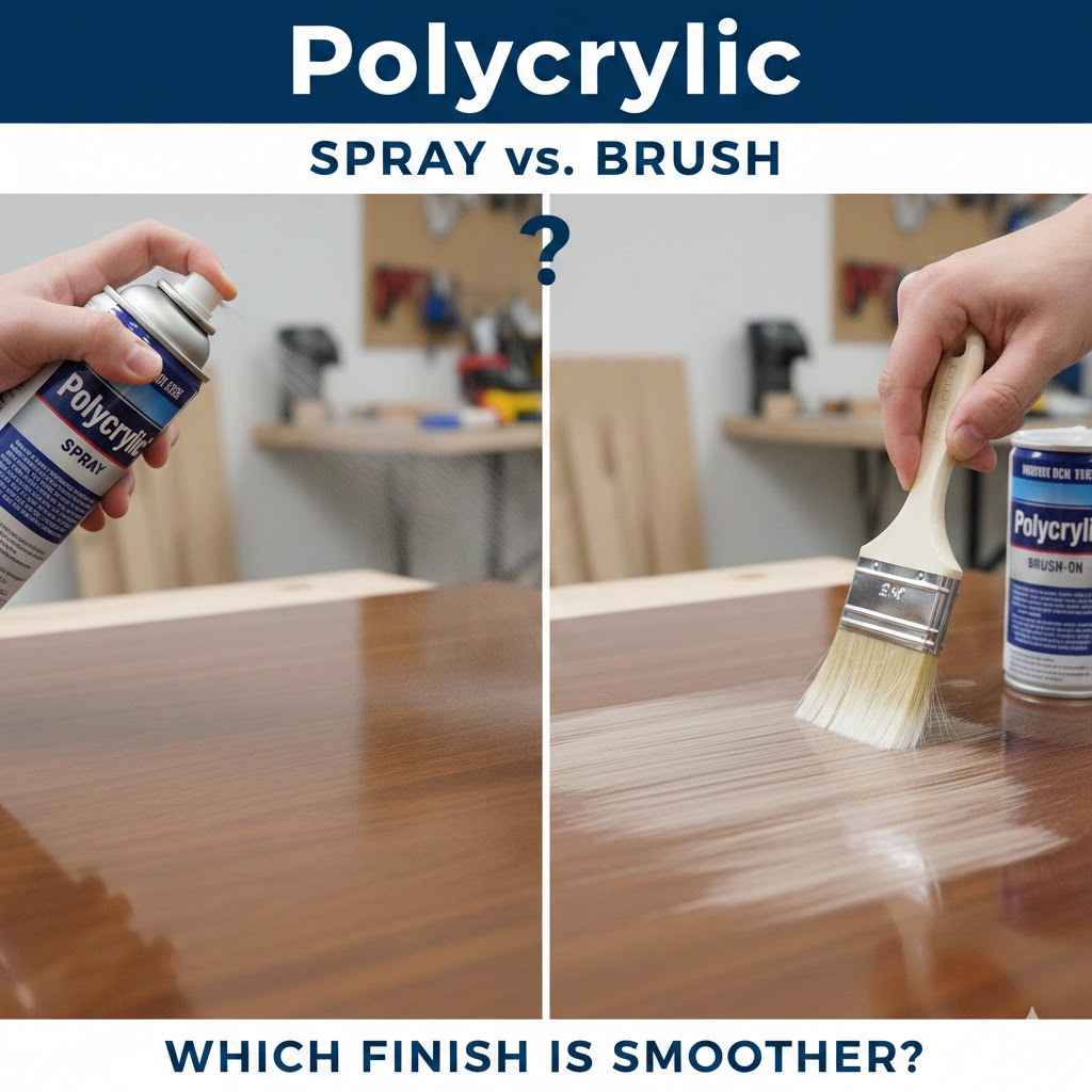 Polycrylic Spray vs Brush