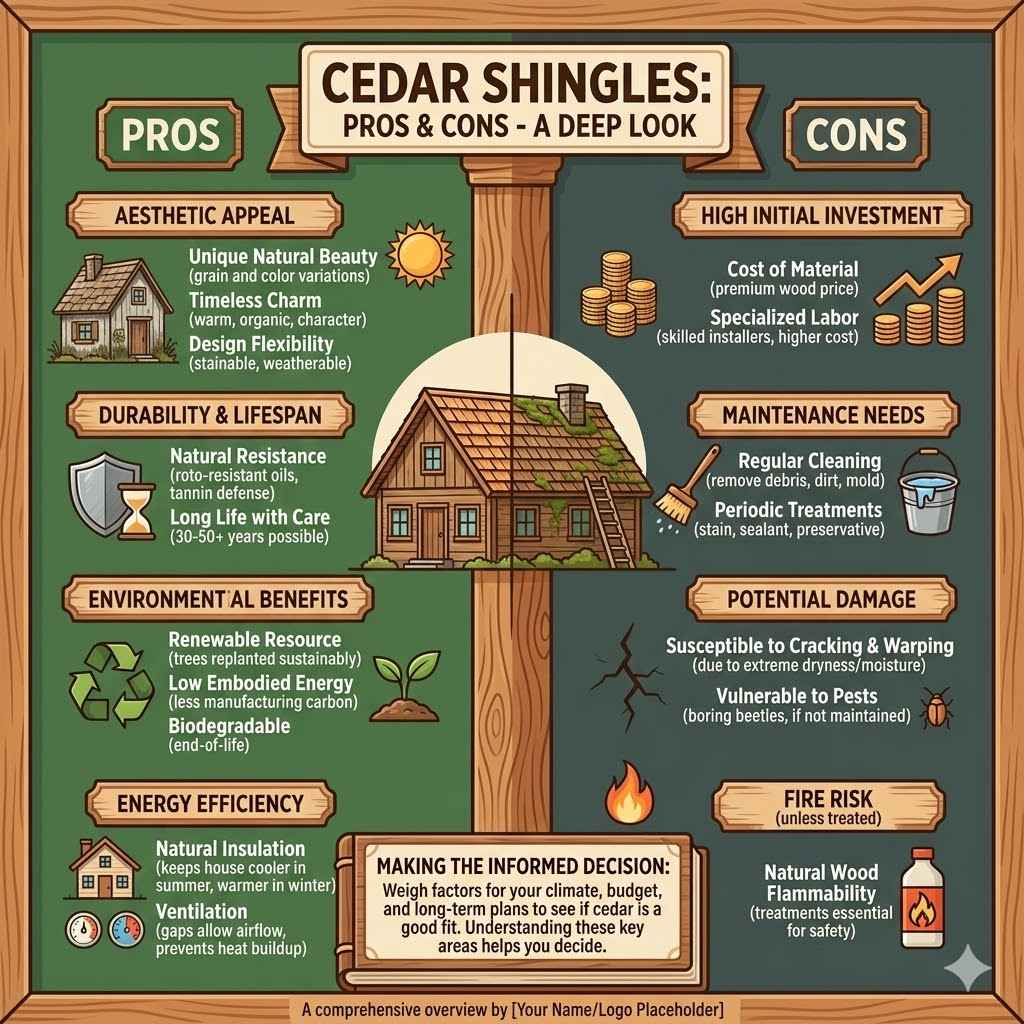 Cedar Shingles Pros and Cons A Deep Look