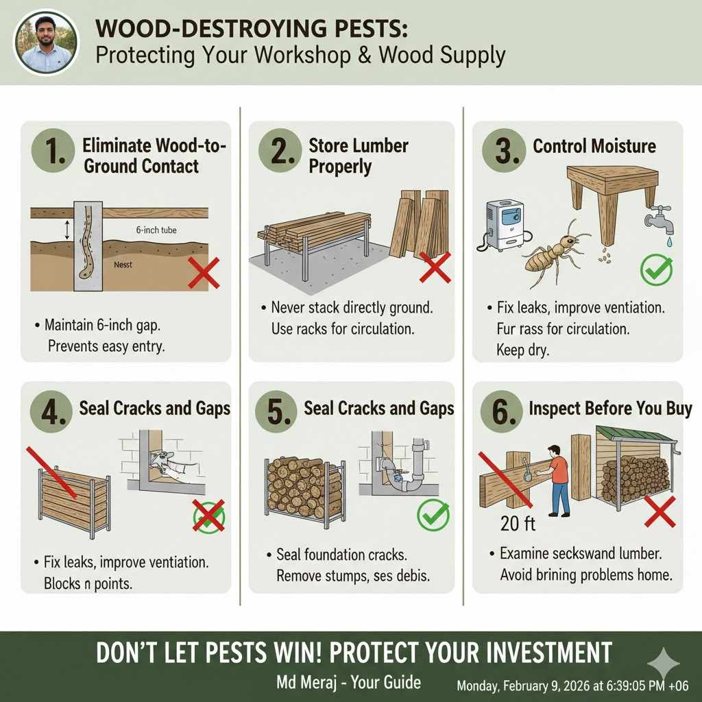 Protecting Your Workshop and Wood Supply
