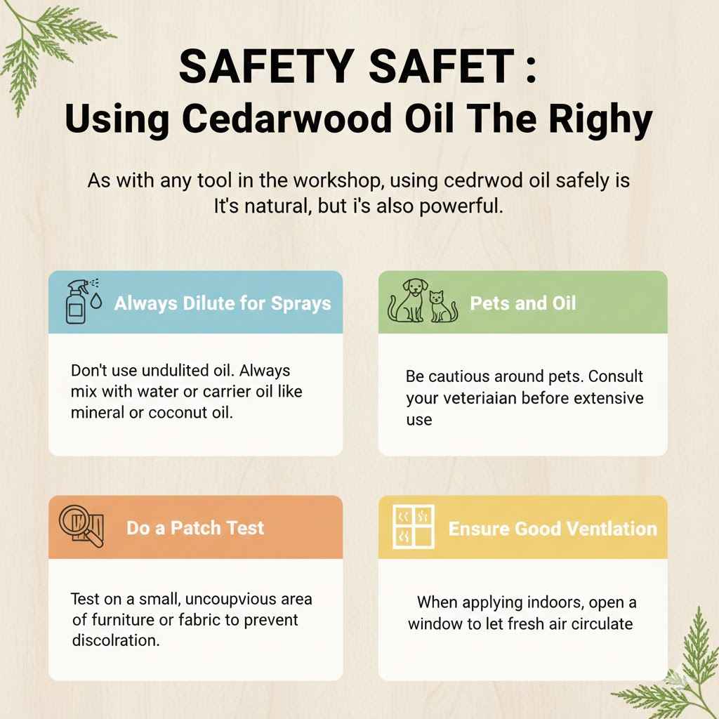 Safety First: Using Cedarwood Oil The Right Way