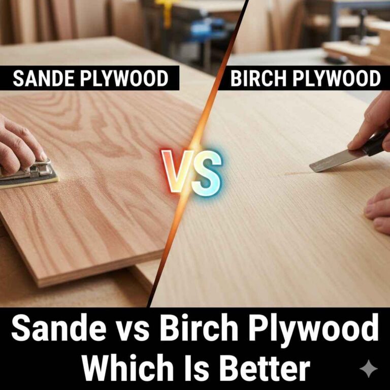 Sande vs Birch Plywood