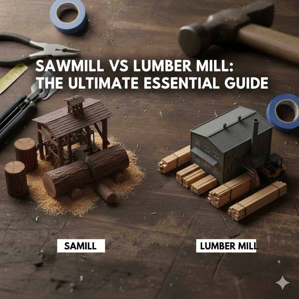 Sawmill Vs Lumber Mill