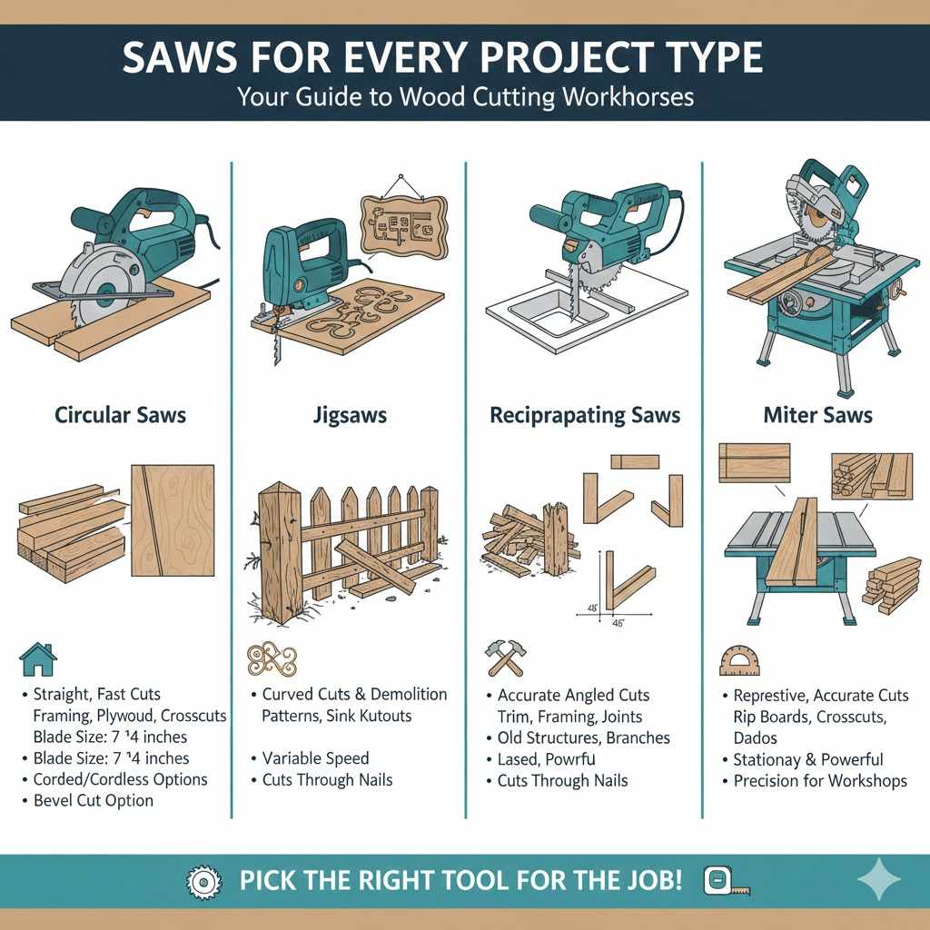 Saws for Every Project Type

