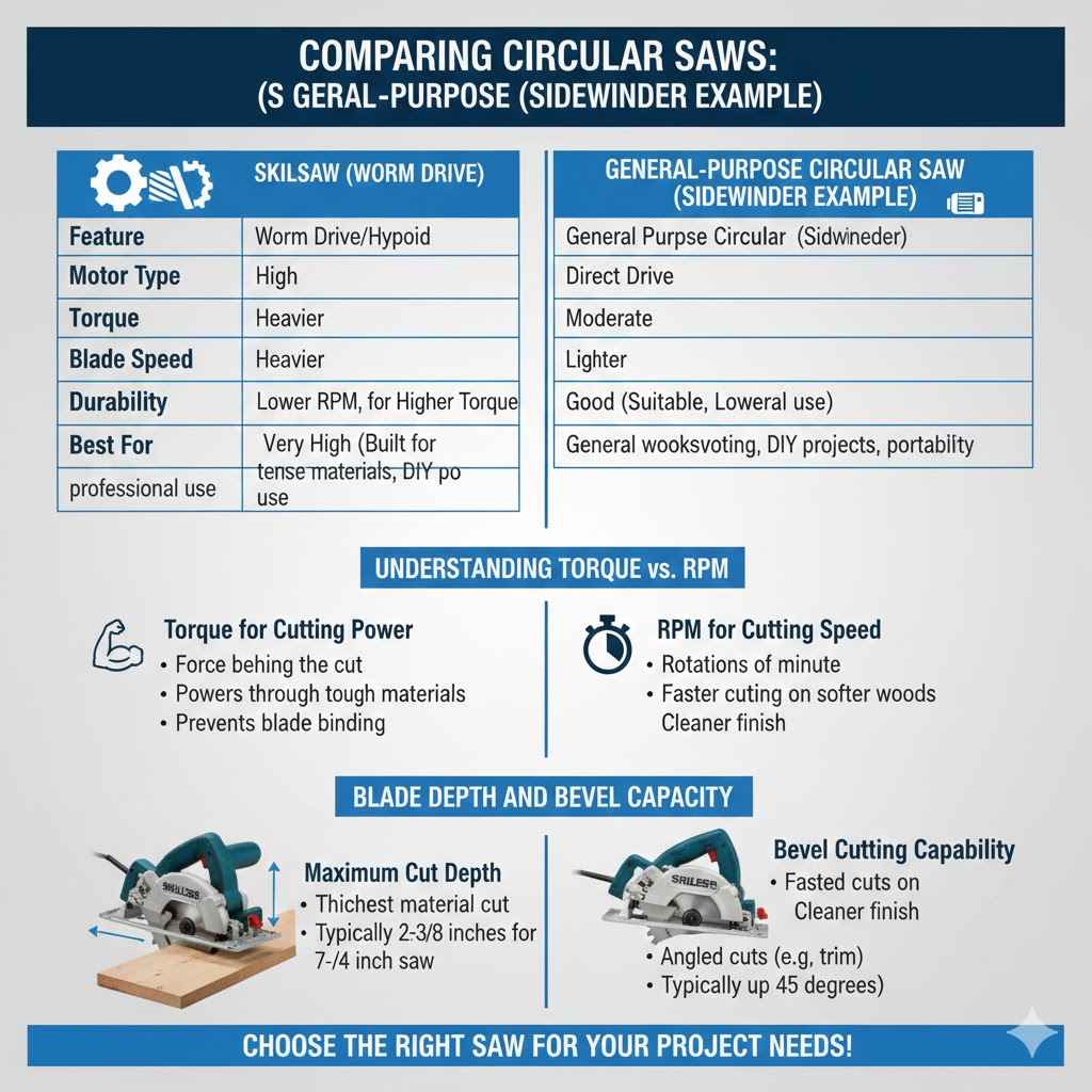 Comparing Features in a Table