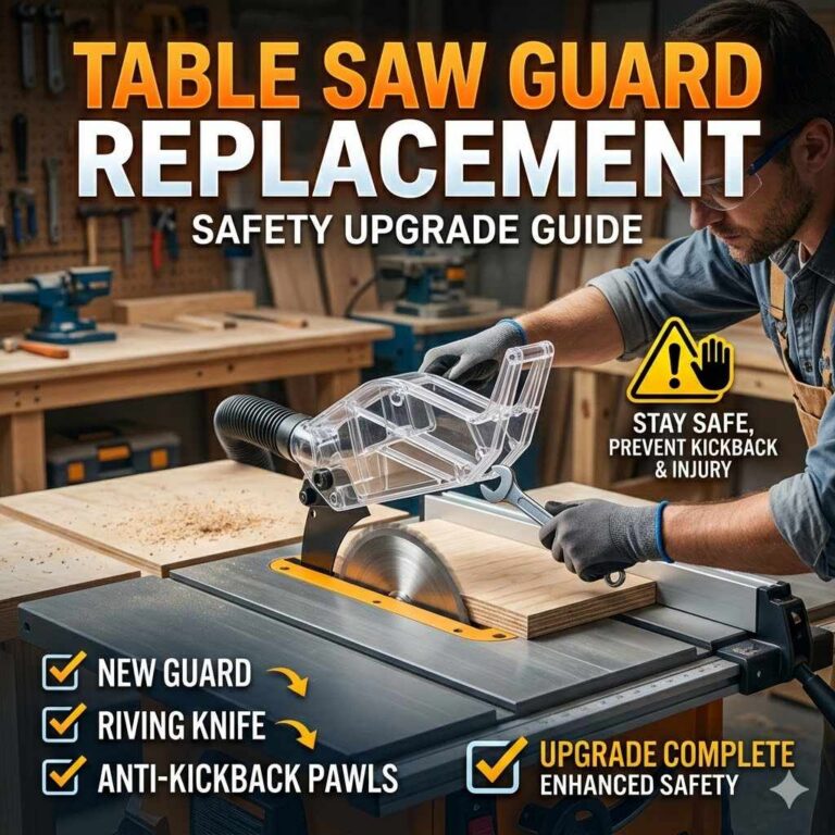 Table Saw Guard Replacement