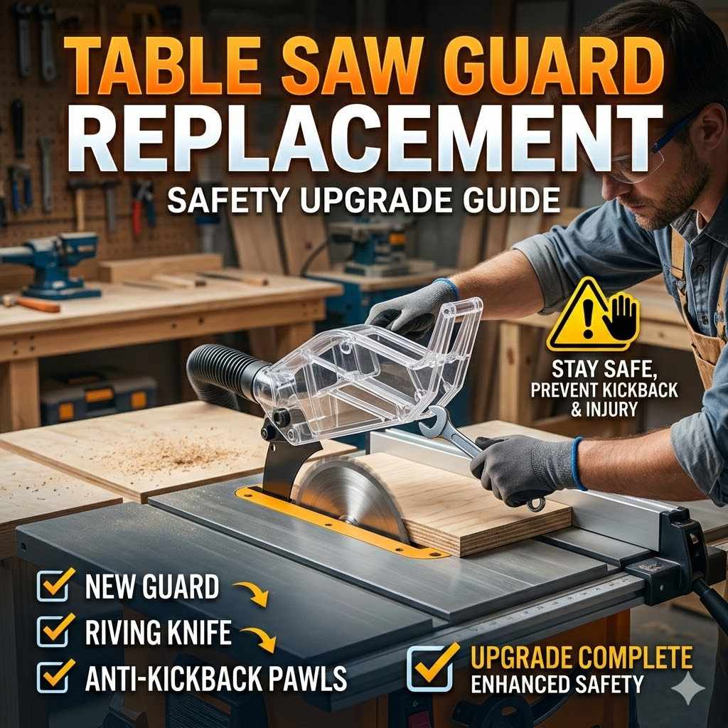 Table Saw Guard Replacement