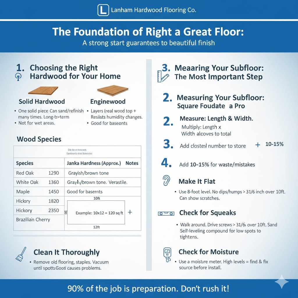 The Foundation of a Great Floor