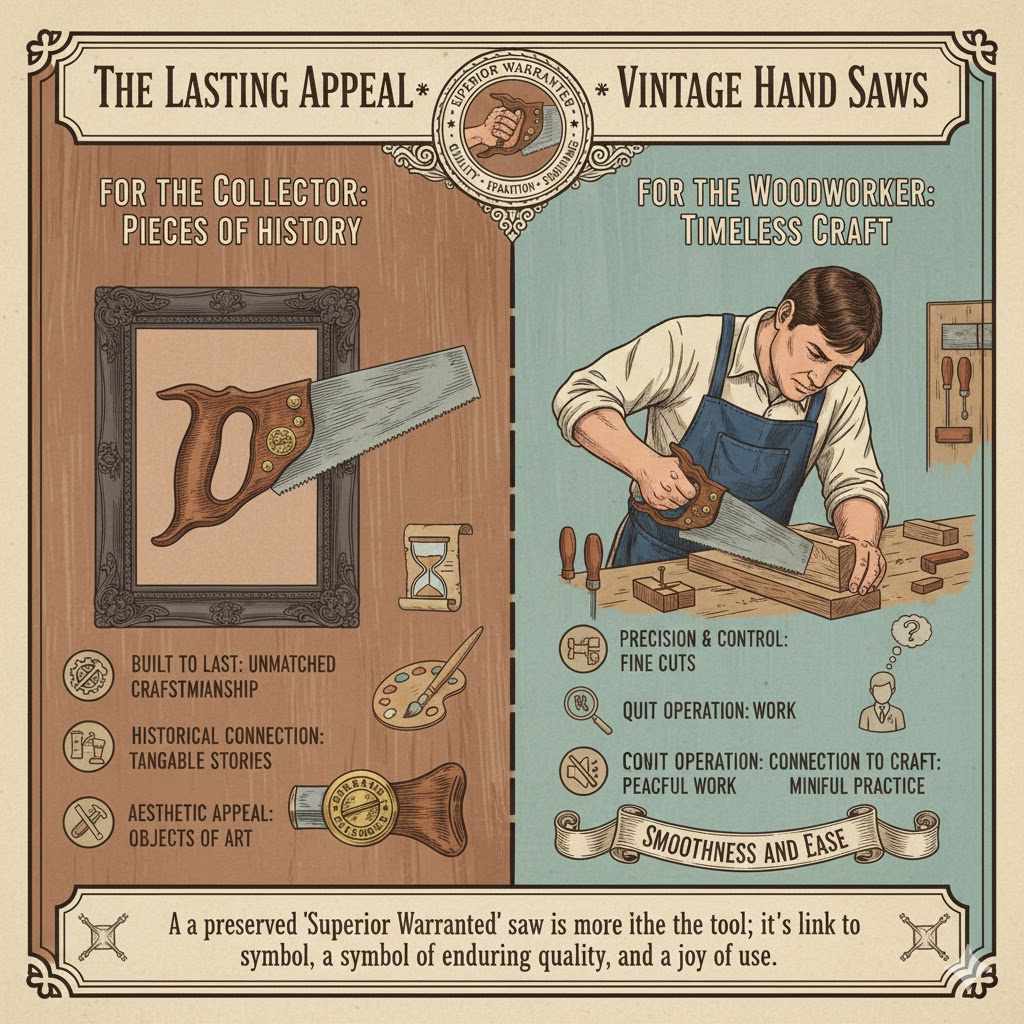 The Lasting Appeal of Vintage Hand Saws