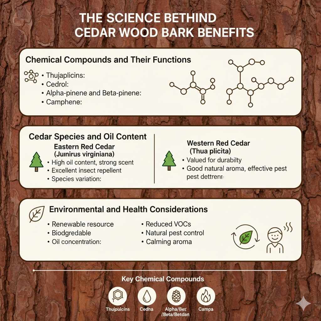 The Science Behind Cedar Wood Bark Benefits