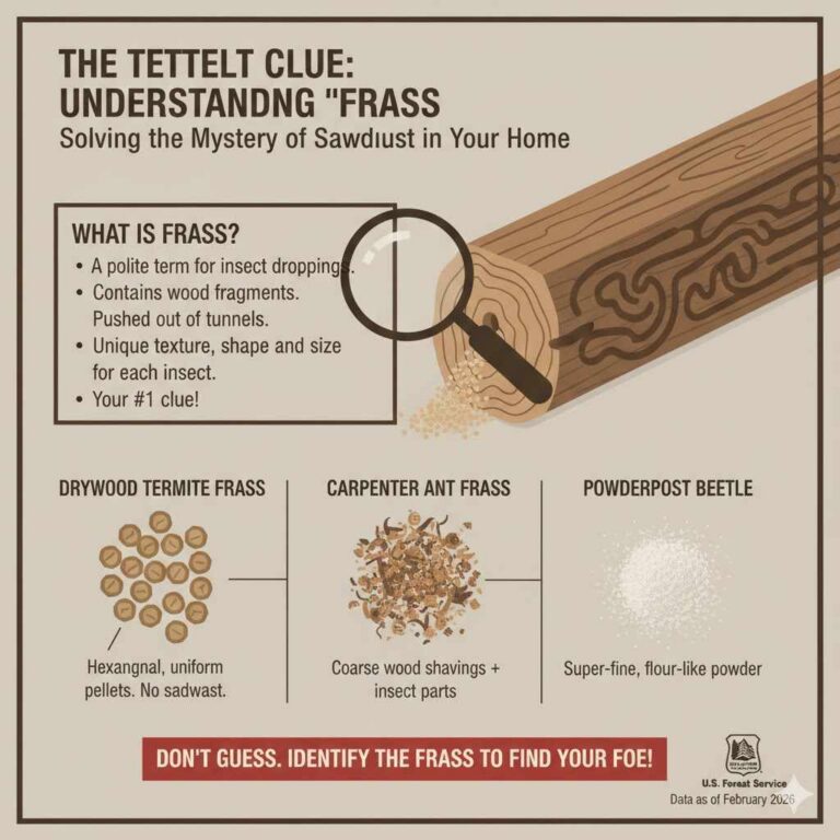What Insect Eats Wood and Leaves Sawdust? (ID Guide + Treatments ...