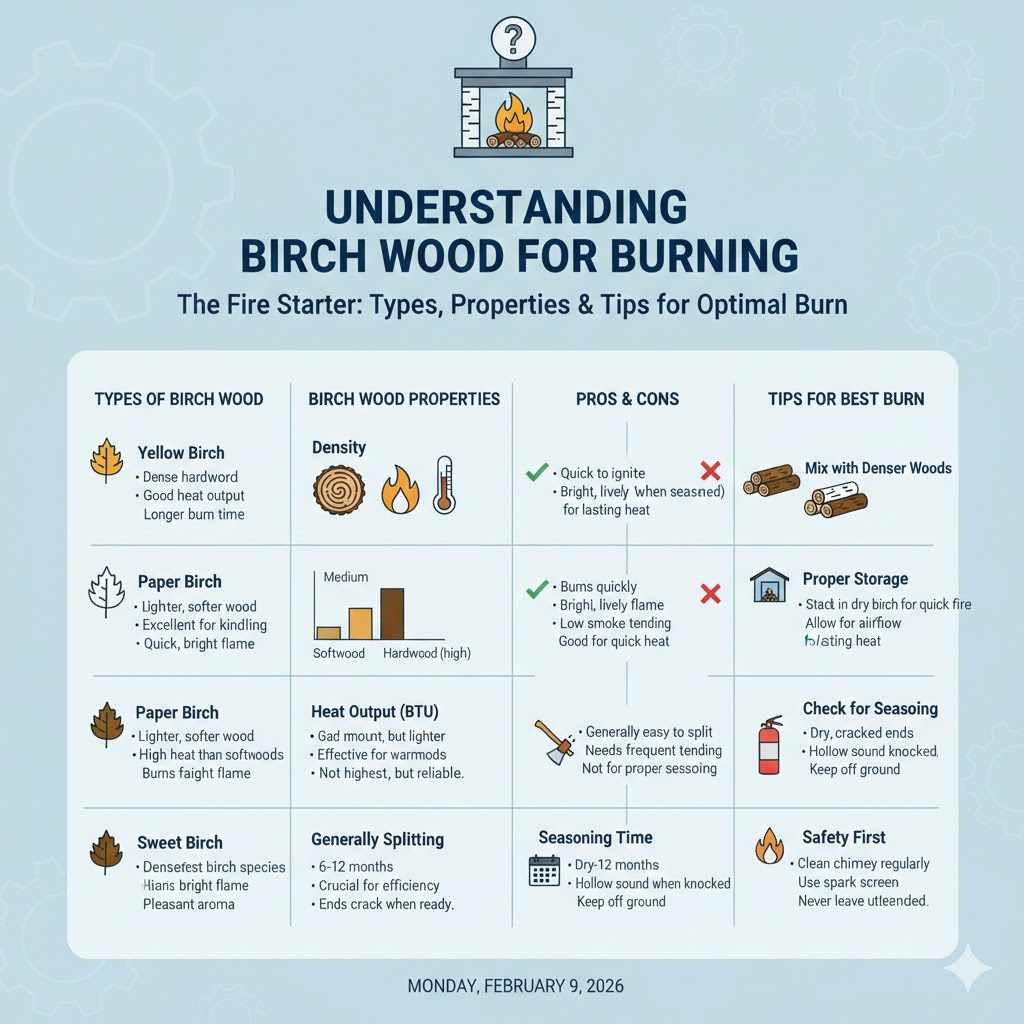 Understanding Birch Wood for Burning

