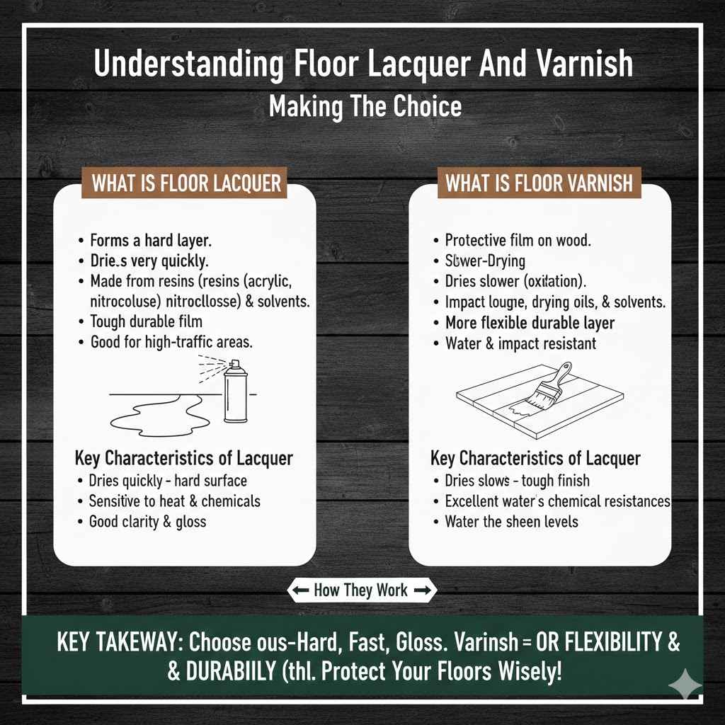 Understanding Floor Lacquer And Varnish