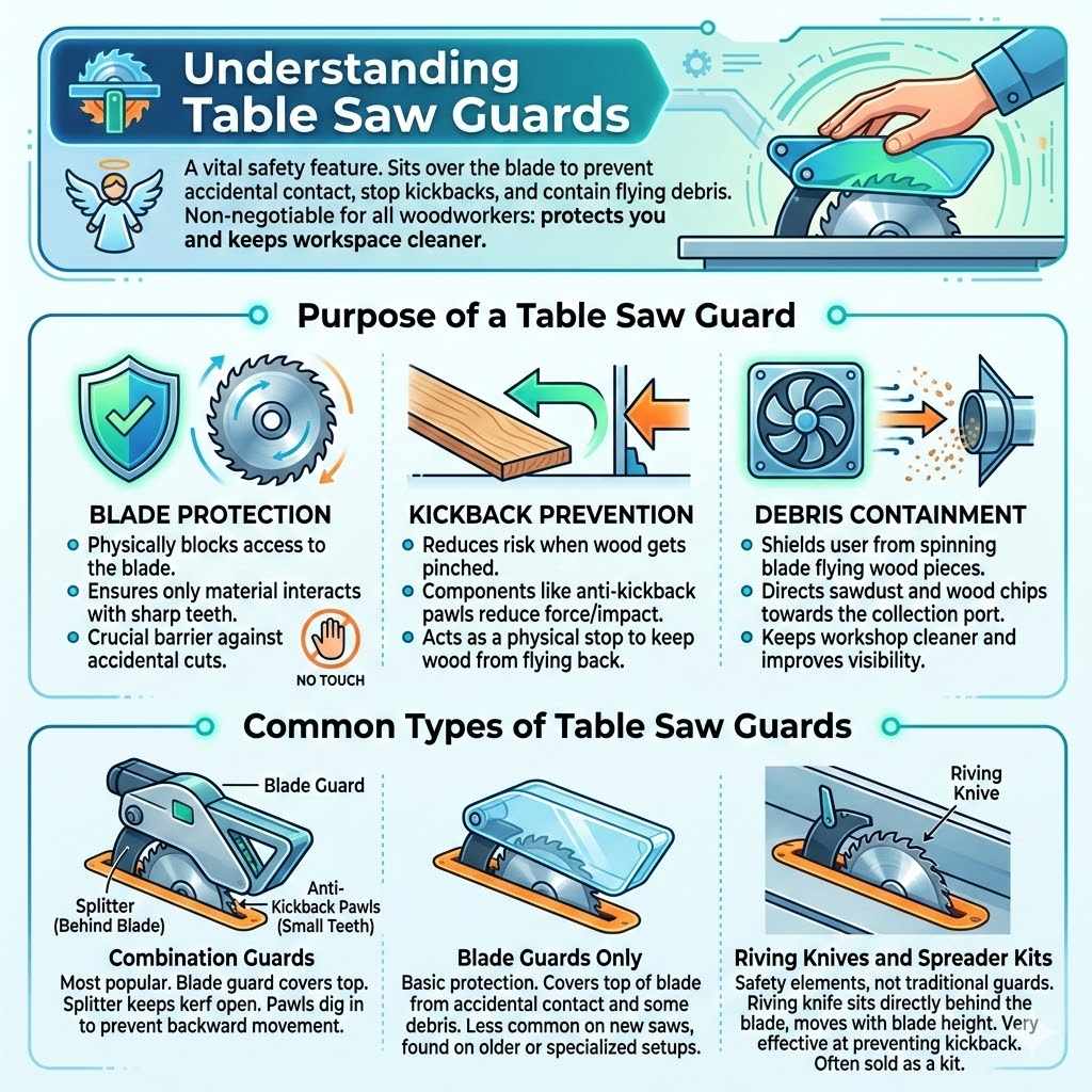  Understanding Table Saw Guards