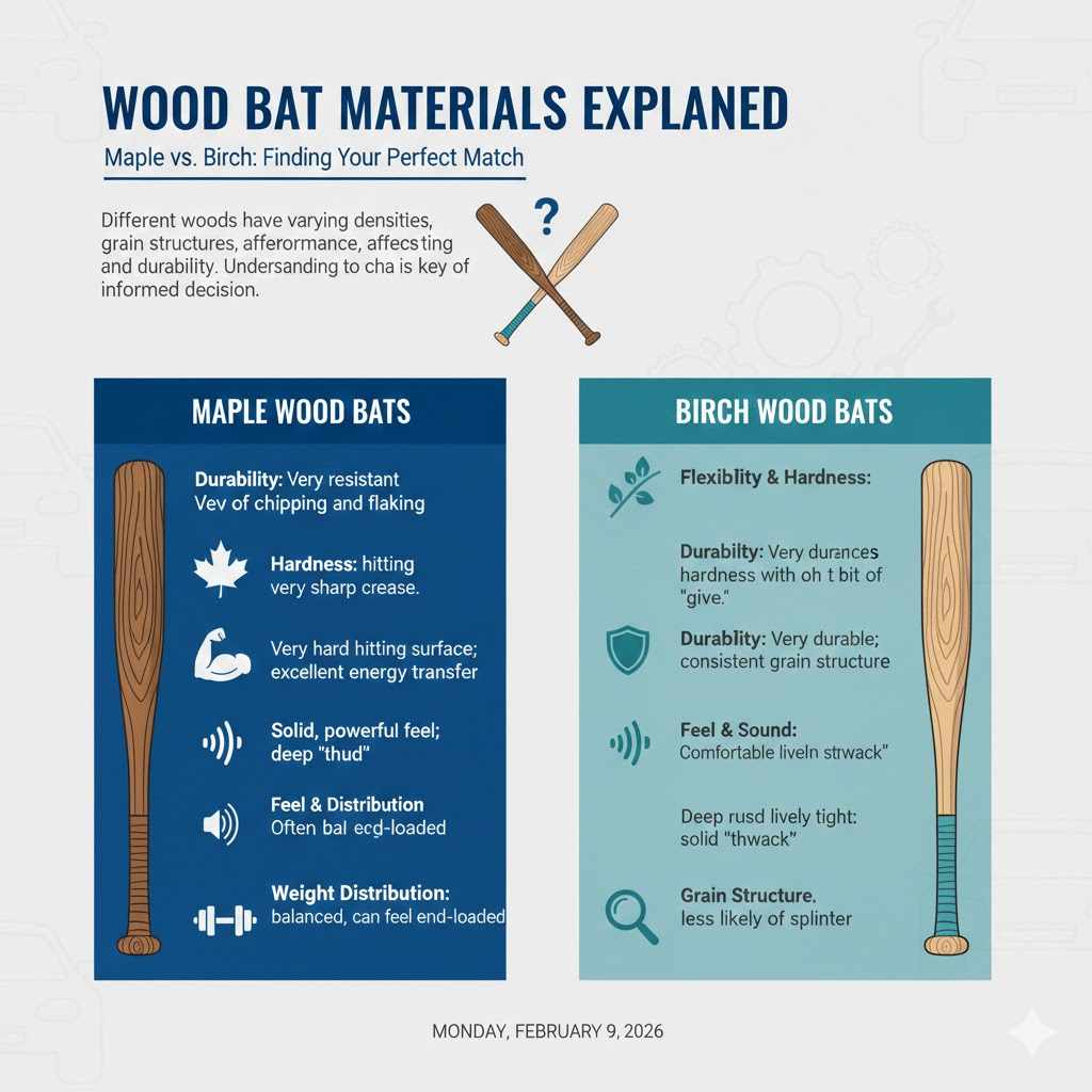 Understanding Wood Bat Materials

