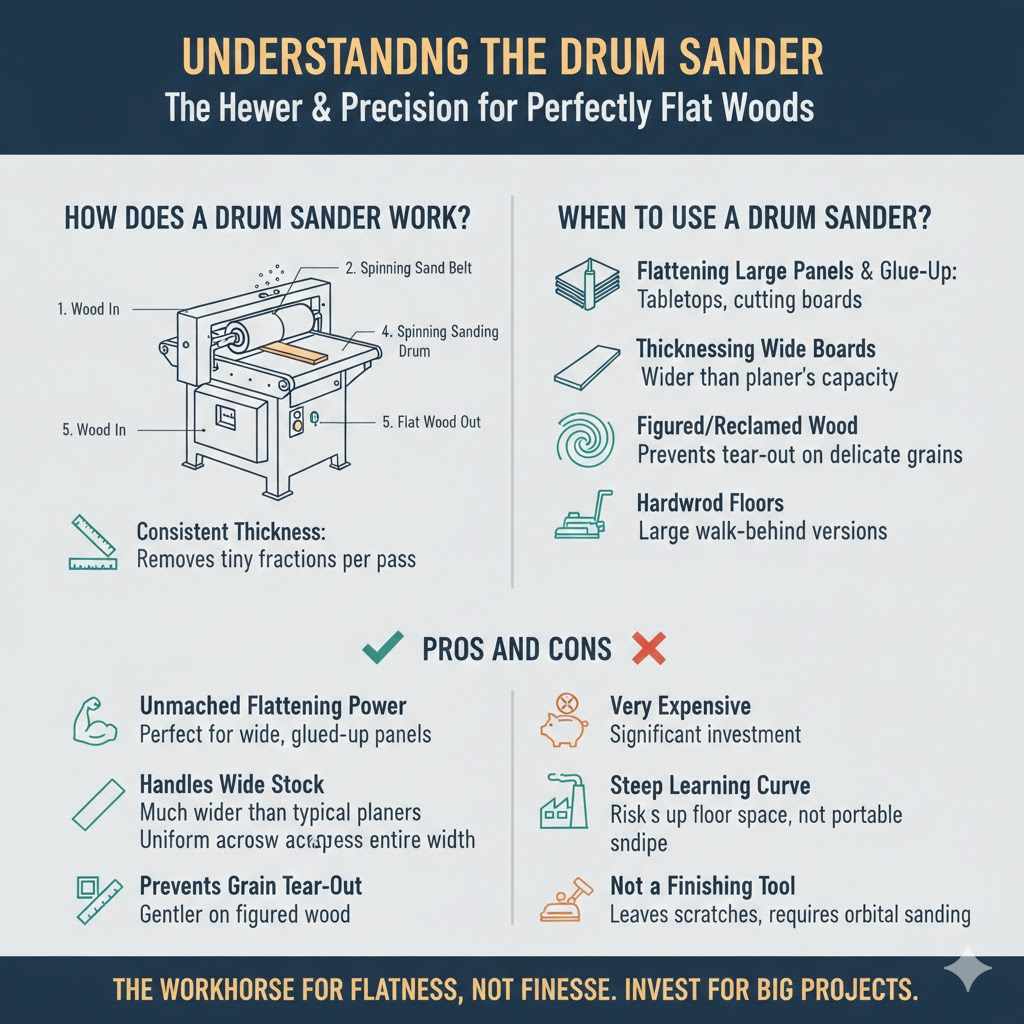 Understanding the Drum Sander